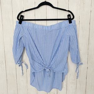 Off the shoulder top